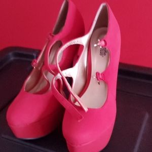 Ladies Red Higheels